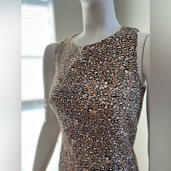 Jcrew leopard dress size 00 - Picture 2 of 4